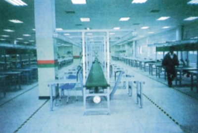 飛機(jī)臺生產(chǎn)線